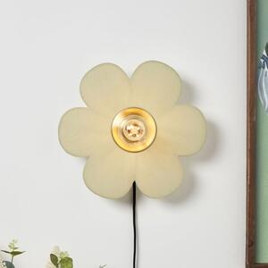Flower Fabric Wall Light