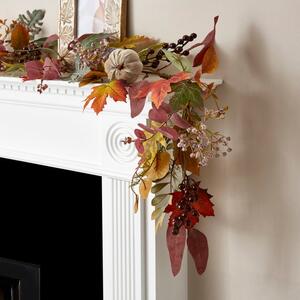 Artificial Pumpkin Garland