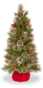 Wintry Pine Realistic Artificial Mini Christmas Tree | 2ft 3ft 4ft