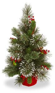 Wintry Pine Realistic Artificial Mini Christmas Tree | 2ft 3ft 4ft