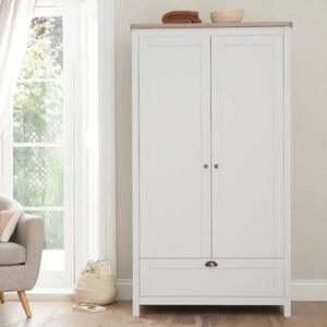 Tutti Bambini Verona Wardrobe - White/Oak