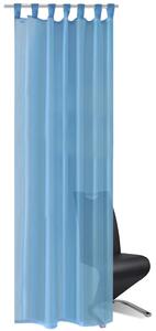 Turquoise Sheer Curtain 140 x 175 cm 2 pcs