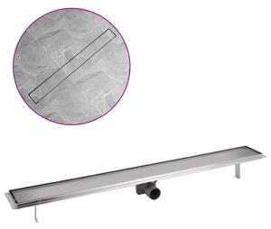 Linear Shower Drain 1030x140 mm Stainless Steel