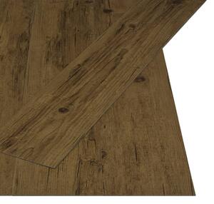 Self-adhesive Flooring Planks 4.46 m² 3 mm PVC Natural Brown