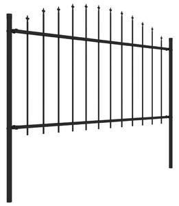 Garden Fence with Spear Top Steel