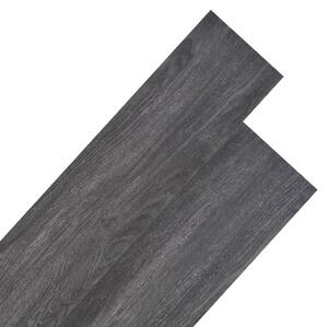 Non Self-adhesive PVC Flooring Planks 4.46 m² 3 mm Black