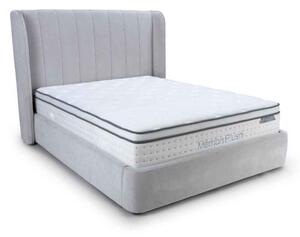 Figaro Fabric Ottoman Storage King Bed in Natural