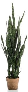 Emerald Artificial Plant Sanseveria in Pot 84 cm