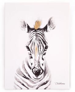 CHILDHOME Oil Painting 30x40cm Zebra