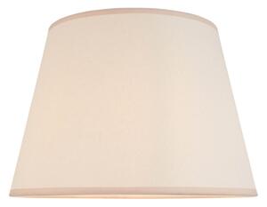 Endon 113178 Ivy Tapered Lamp Shade 40 cm In Vintage White Cotton Mix