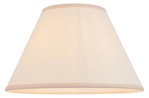Endon 113177 Ivy Tapered Lamp Shade 30 cm In Vintage White Cotton Mix