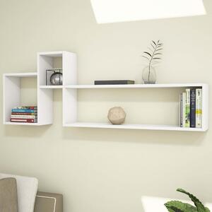 Homemania Wall Shelf Polite 155x22x55cm White