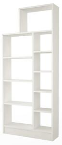 Homemania Bookcase Zerre 75.4x22x170.8cm White