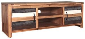 TV Cabinet Solid Acacia Wood 120x35x40 cm