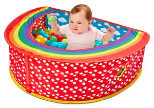 Worlds Apart 2-in-1 Pop-up Ball Pit Rainbow 100x76x30 cm Multicolour