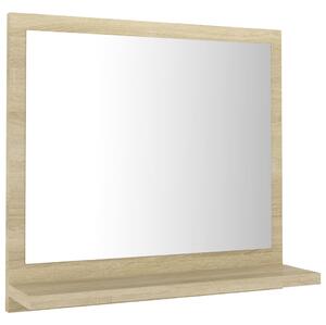 Bathroom Mirror Sonoma Oak 40x10.5x37 cm Engineered Wood