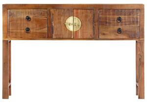 Console Table 120x30x80 cm Solid Acacia Wood