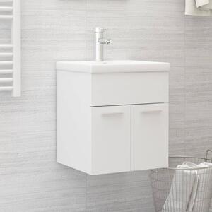 Sink Cabinet White 41x38.5x46 cm Chipboard