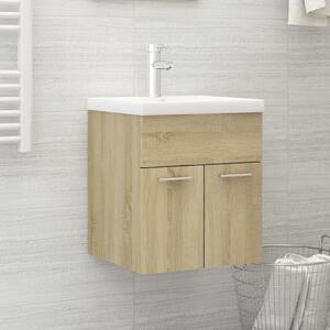 Sink Cabinet Sonoma Oak 41x38.5x46 cm Chipboard