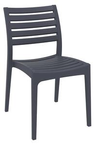 Tares Side Chair - Dark Grey