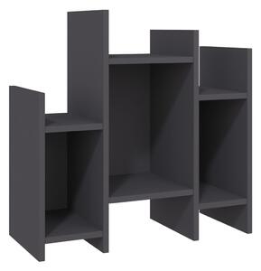 Side Cabinet Grey 60x26x60 cm Engineered Wood
