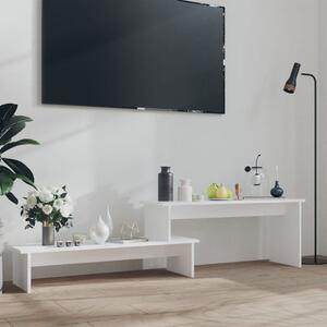 TV Cabinet White 180x30x43 cm Engineered Wood
