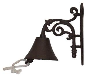 Homescapes Brown Scroll Bracket Traditional Hanging Doorbell