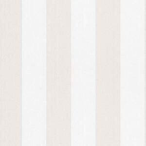 Topchic Wallpaper Stripes Beige and White