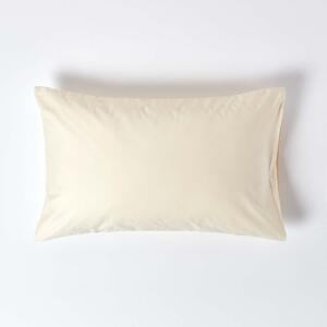 Homescapes Cream Egyptian Cotton Housewife Pillowcase 1000 TC