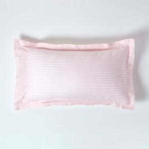 Pink Egyptian Cotton Ultrasoft King Size Oxford Pillowcase 330 TC