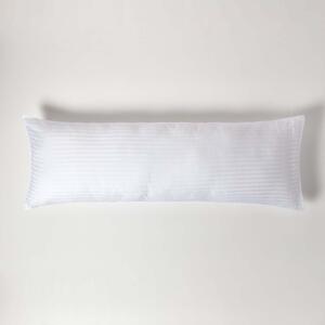 Homescapes White Egyptian Cotton Ultrasoft Body Pillowcase 330 TC