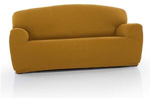 Three Seater 'Iris' Sofa Cover Elasticated Slipcover Protector, Mustard