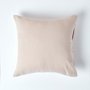 Homescapes Natural European Linen Pillowcase, 80 x 80 cm