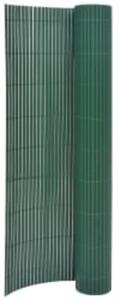 Double-Sided Garden Fence 110x300 cm Green