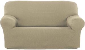 Two Seater Sofa Cover Elasticated Slipcover Protector, Beige