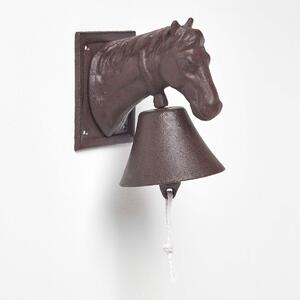 Homescapes Cast Iron Traditional Horse Head Doorbell