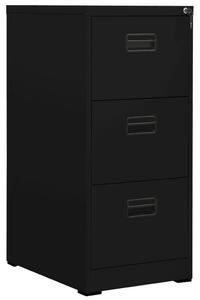 Filing Cabinet Black 46x62x102.5 cm Steel