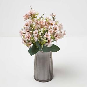 Homescapes Artificial Wild Daisy Blush Pink Bouquet Flower, 46 cm