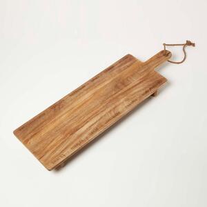 Homescapes Engraved Mango Wood Serving Board