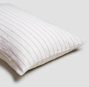Piglet Luna Stripe Linen Pillowcases (Pair) Size Square