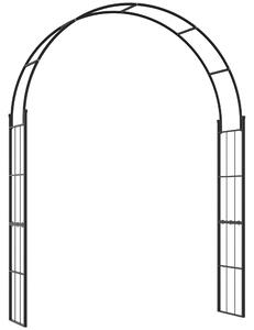 Outsunny 223cm Garden Arch Trellis, Outdoor Wedding Arbor for Ceremony for Climbing Roses, Vines and Plants
