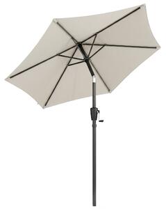 Outsunny 2m Garden Parasol Umbrella, Outdoor Table Parasol Umbrella with Crank Handle, Tilt Function, UV30+ Protection
