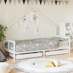 Bethel 80x200cm Wooden Children Daybed In White
