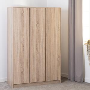 Walker Triple Wardrobe Oak