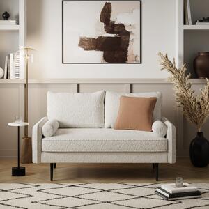 Cassie Sherpa 2 Seater Sofa in a Box Ivory