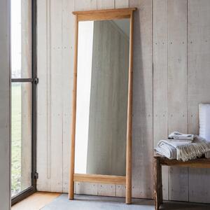 Waverly Cheval Rectangle Full Length Leaner Mirror Natural