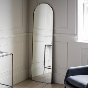 Huntly Champagne Arch Full Length Wall Mirror