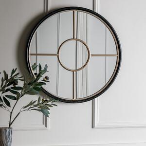 Rath Gold Effect Round Wall Mirror Gold