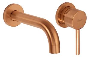 Wall Mounted faucet Rea Lungo Copper Brush + BOX