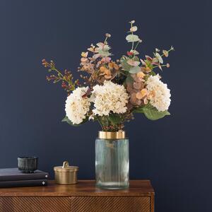 Artificial Cream Hydrangea Bouquet Cream